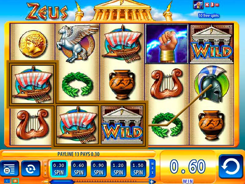 Zeus 3 Slot Free Play